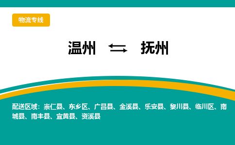 溫州到撫州臨川區(qū)物流專線